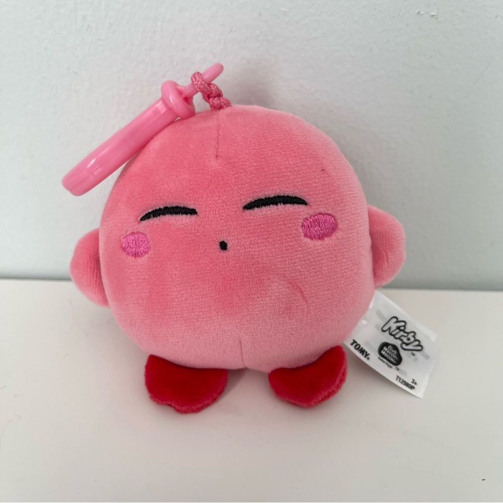 Kirby Plush Keychain 3.5"